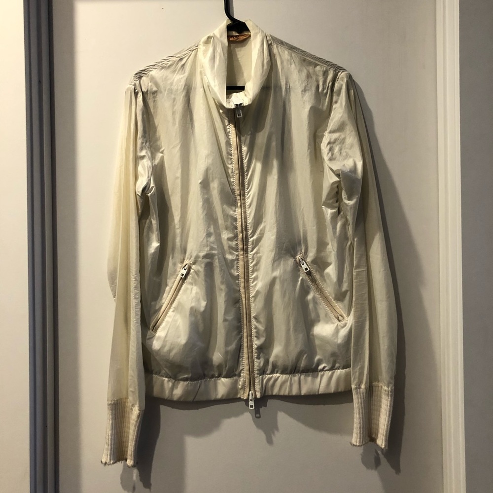 RARE/unique Made in Italy jacket w/ 100% leather accents, men’s Italian 48 (S-M)